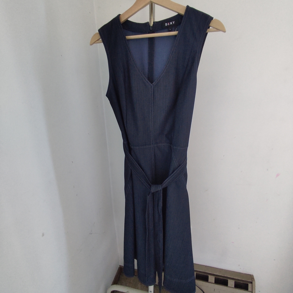 DKNY Women's Blue Dress